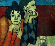 Pablo Ruiz Picasso 

Les deux saltimbanques (Arlequin et sa compagne) (by Inity)
